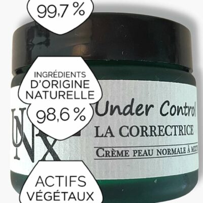 Unixe la cosmétique fraiche Under control peau à problèmes